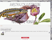 Tablet Screenshot of ilustracionesnaturaleza.blogspot.com