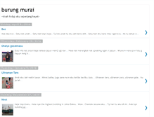 Tablet Screenshot of burung-murai.blogspot.com