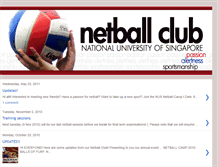Tablet Screenshot of nusnetballclub.blogspot.com