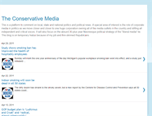 Tablet Screenshot of liberalmedianot.blogspot.com