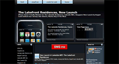 Desktop Screenshot of lakesidemrtnewlaunch.blogspot.com