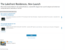 Tablet Screenshot of lakesidemrtnewlaunch.blogspot.com