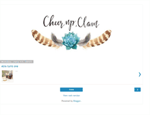 Tablet Screenshot of cheerupclam.blogspot.com