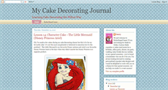 Desktop Screenshot of mycakedecoratingjournal.blogspot.com