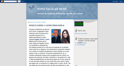 Desktop Screenshot of espectacularnews.blogspot.com