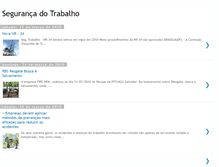 Tablet Screenshot of matsegurancadotrabalho.blogspot.com