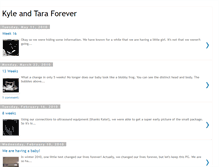 Tablet Screenshot of kyleandtaraforever.blogspot.com