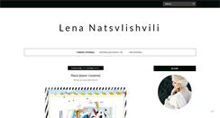 Desktop Screenshot of lenanatsvlishvili.blogspot.com