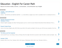 Tablet Screenshot of englishforjob.blogspot.com