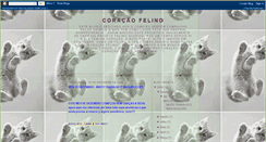 Desktop Screenshot of coracaofelino.blogspot.com