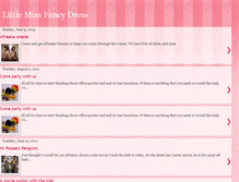 Tablet Screenshot of littlemissfancydress.blogspot.com
