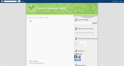 Desktop Screenshot of gastoncountyart.blogspot.com
