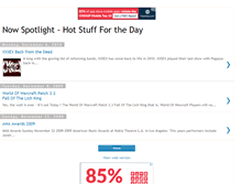 Tablet Screenshot of nowspotlight.blogspot.com
