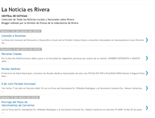 Tablet Screenshot of noticiasderivera.blogspot.com