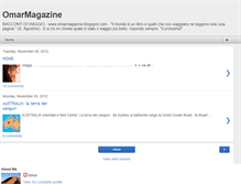 Tablet Screenshot of omarmagazine.blogspot.com