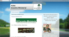 Desktop Screenshot of encontroministerial.blogspot.com