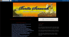 Desktop Screenshot of berita-sarawak.blogspot.com