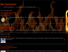 Tablet Screenshot of ekosoepriyanto.blogspot.com