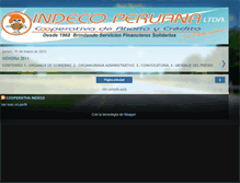 Tablet Screenshot of cooperativaindeco.blogspot.com