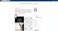 Desktop Screenshot of porfinesfindesemana.blogspot.com