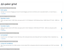 Tablet Screenshot of jpspokergrind.blogspot.com