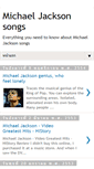 Mobile Screenshot of michael-jackson-songs-1.blogspot.com