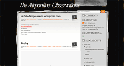 Desktop Screenshot of airportline.blogspot.com