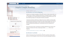 Desktop Screenshot of angelscaughtreading.blogspot.com