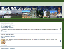 Tablet Screenshot of melkleao.blogspot.com