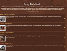 Tablet Screenshot of malypodroznik.blogspot.com