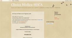 Desktop Screenshot of clinicaheca.blogspot.com