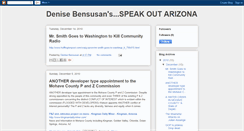 Desktop Screenshot of denisebensusansspeakoutarizona.blogspot.com