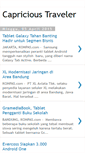 Mobile Screenshot of capricioustraveler.blogspot.com