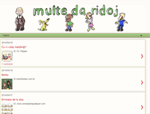 Tablet Screenshot of multedaridoj.blogspot.com