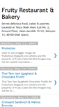 Mobile Screenshot of fruityfood.blogspot.com