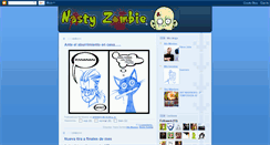Desktop Screenshot of nastyzombie.blogspot.com