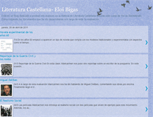 Tablet Screenshot of literaturacastellana-eloibigas.blogspot.com