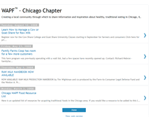 Tablet Screenshot of chicagowapf.blogspot.com