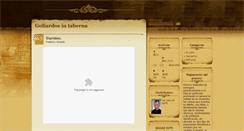 Desktop Screenshot of goliardosintaberna.blogspot.com