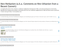 Tablet Screenshot of newherbanism.blogspot.com
