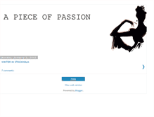 Tablet Screenshot of pieceofpassion.blogspot.com