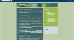 Desktop Screenshot of hdflvplayer-contus.blogspot.com