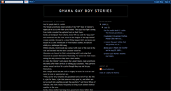 Desktop Screenshot of ghanagay.blogspot.com