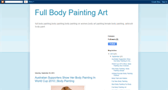 Desktop Screenshot of newsmasterbodypainting.blogspot.com