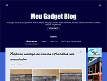 Tablet Screenshot of meugadget.blogspot.com