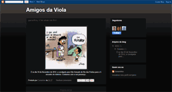 Desktop Screenshot of amigosdaviola.blogspot.com