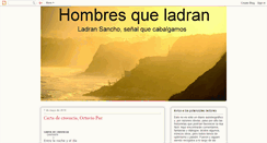 Desktop Screenshot of hombresqueladran.blogspot.com