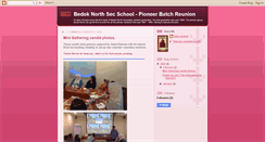 Desktop Screenshot of bnssreunion.blogspot.com