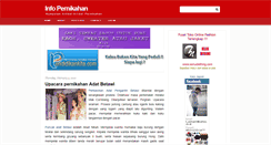 Desktop Screenshot of informasi-pernikahan.blogspot.com