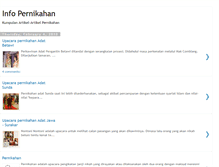 Tablet Screenshot of informasi-pernikahan.blogspot.com